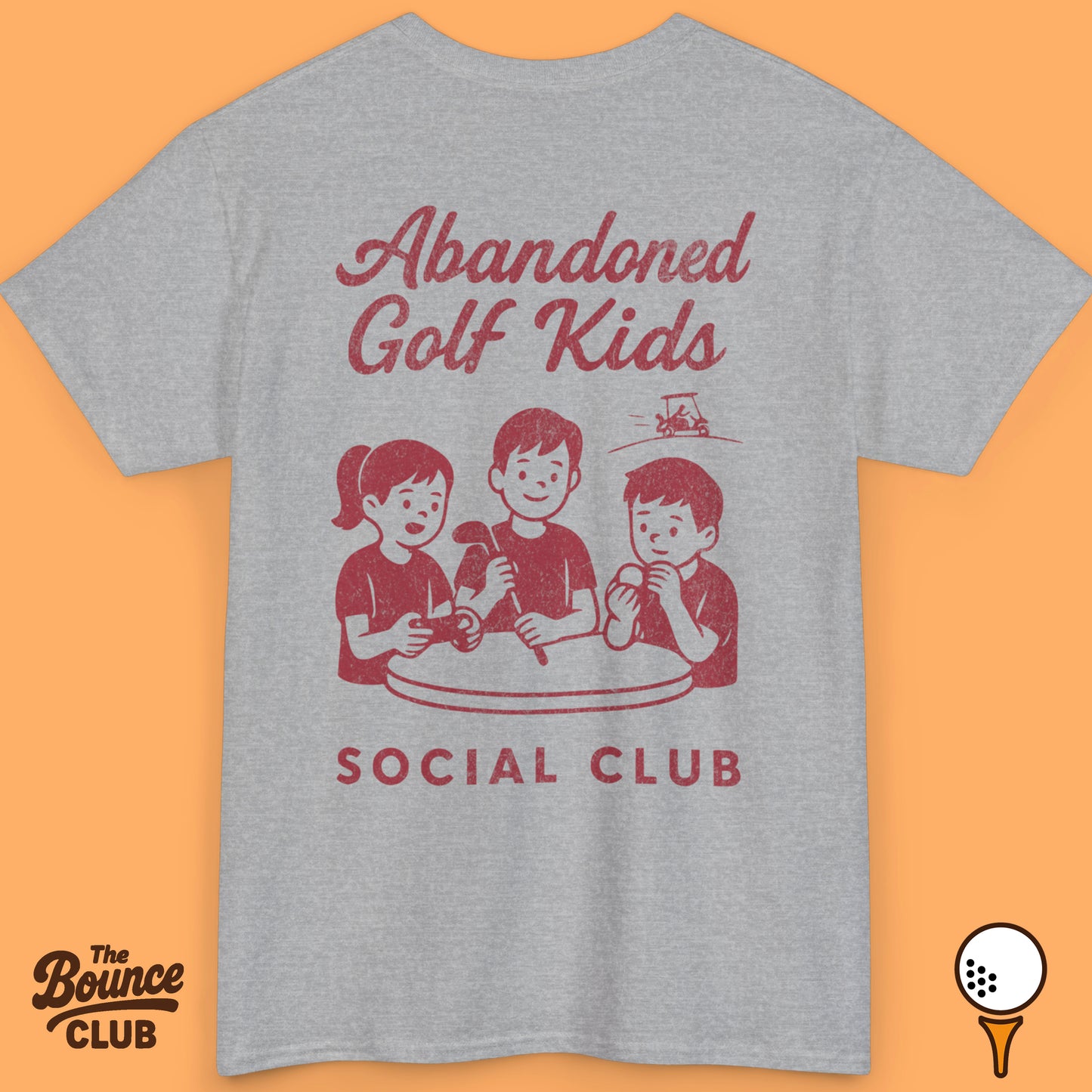 Abandoned Golf Kids Shirt