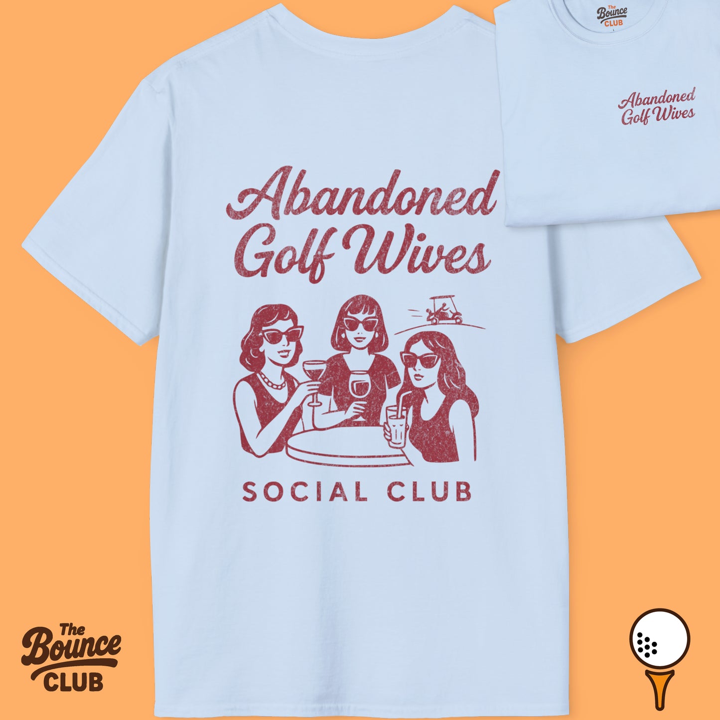 Abandoned Golf Wives Social Club T-Shirt