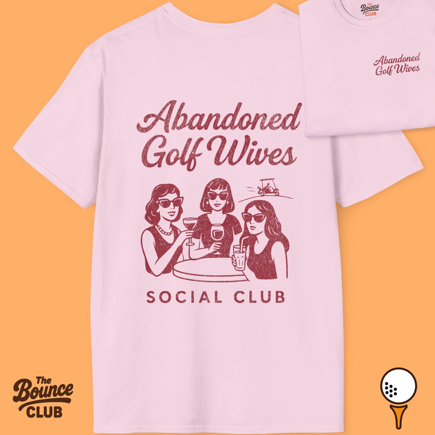 Abandoned Golf Wives Social Club T-Shirt