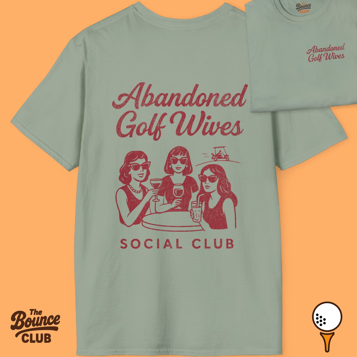 Abandoned Golf Wives Social Club T-Shirt