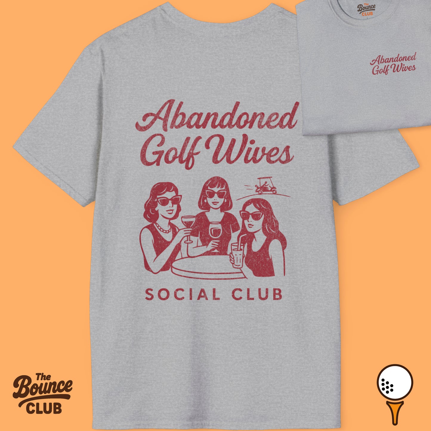 Abandoned Golf Wives Social Club T-Shirt