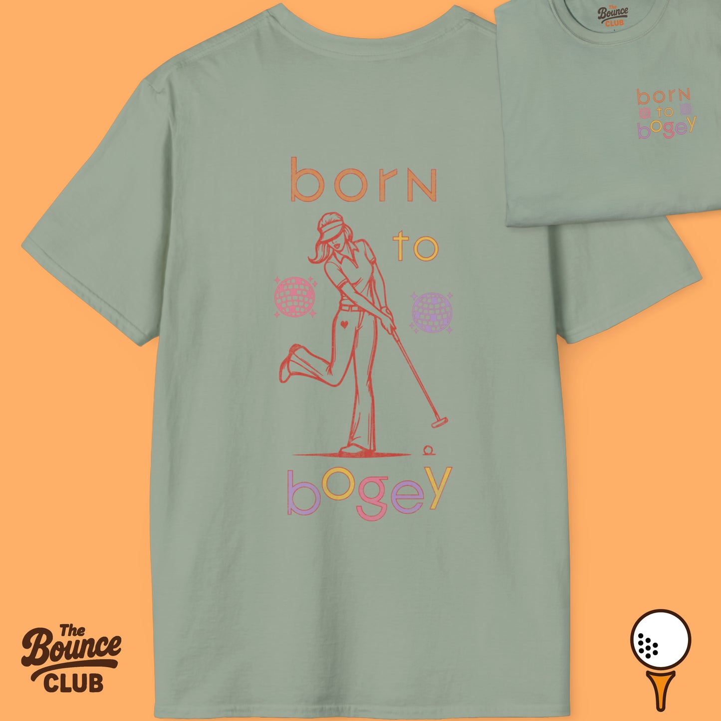 Born To Bogey Golf T-Shirt