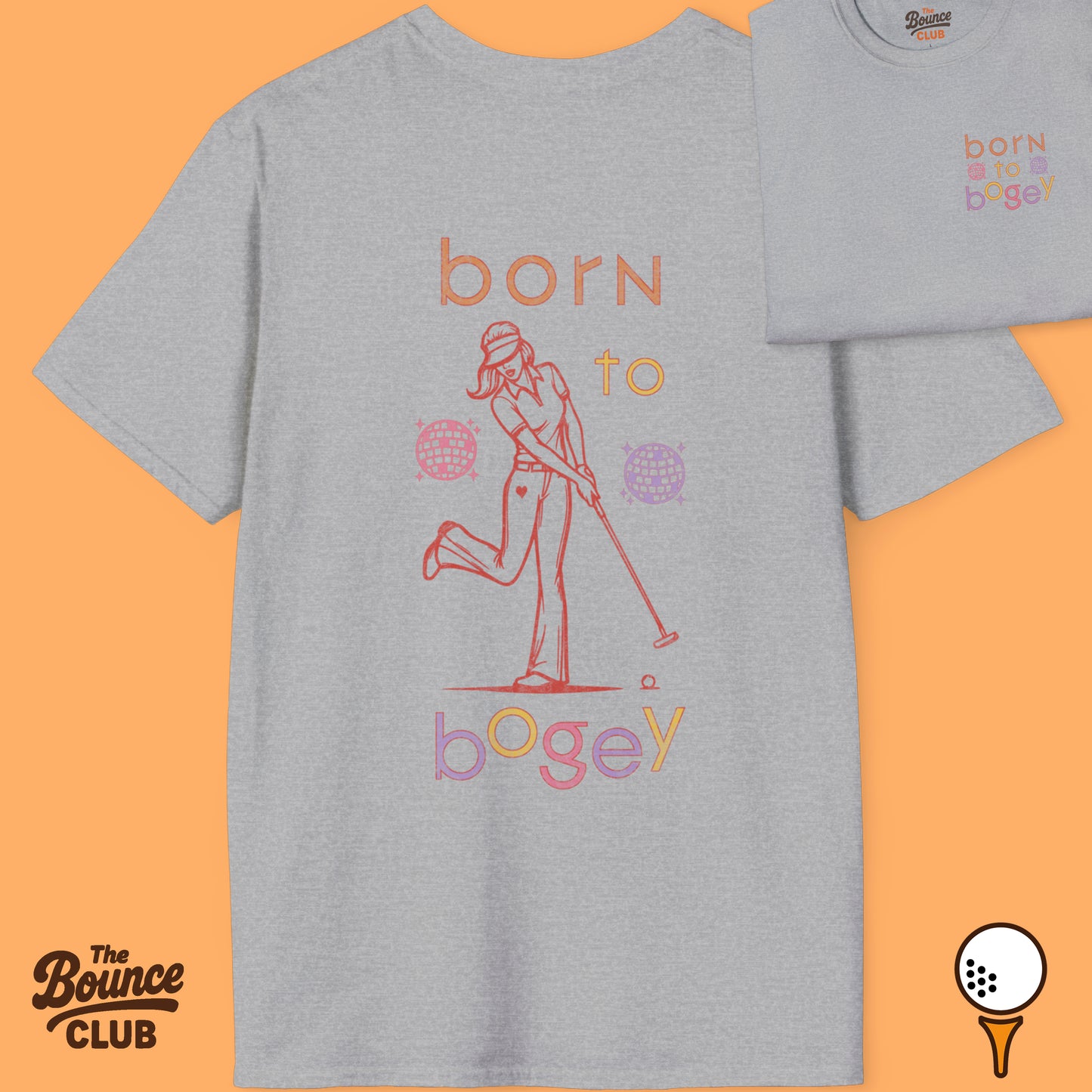 Born To Bogey Golf T-Shirt