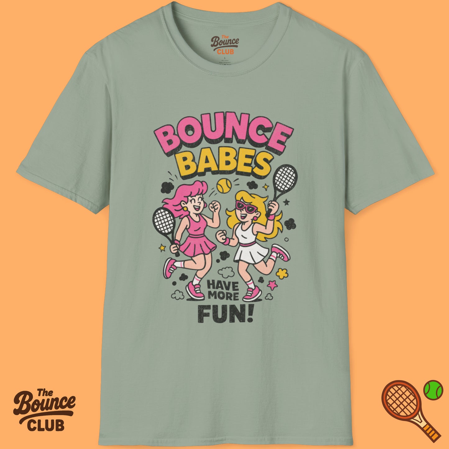 Bounce Babes Tennis T-Shirt