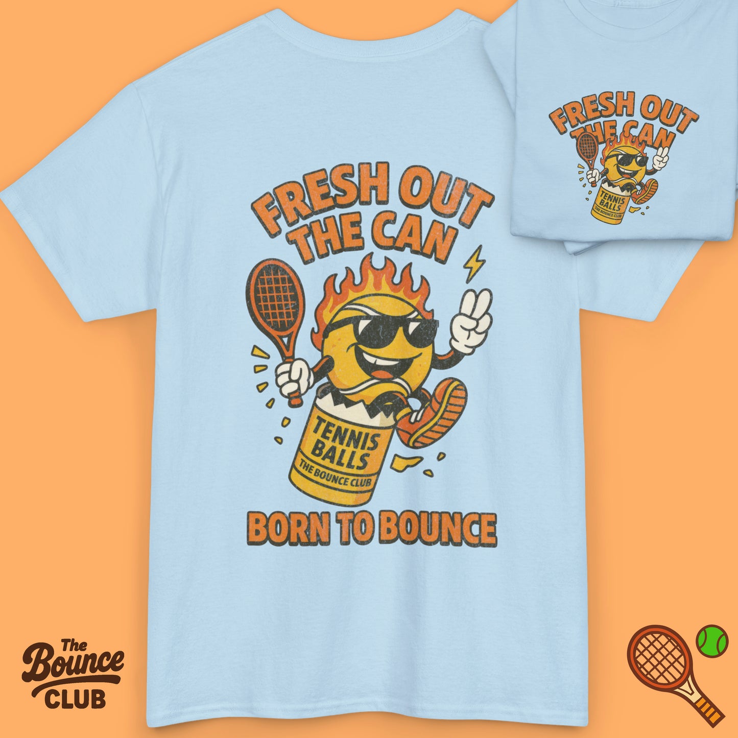 Fresh Out The Can Tennis Shirt