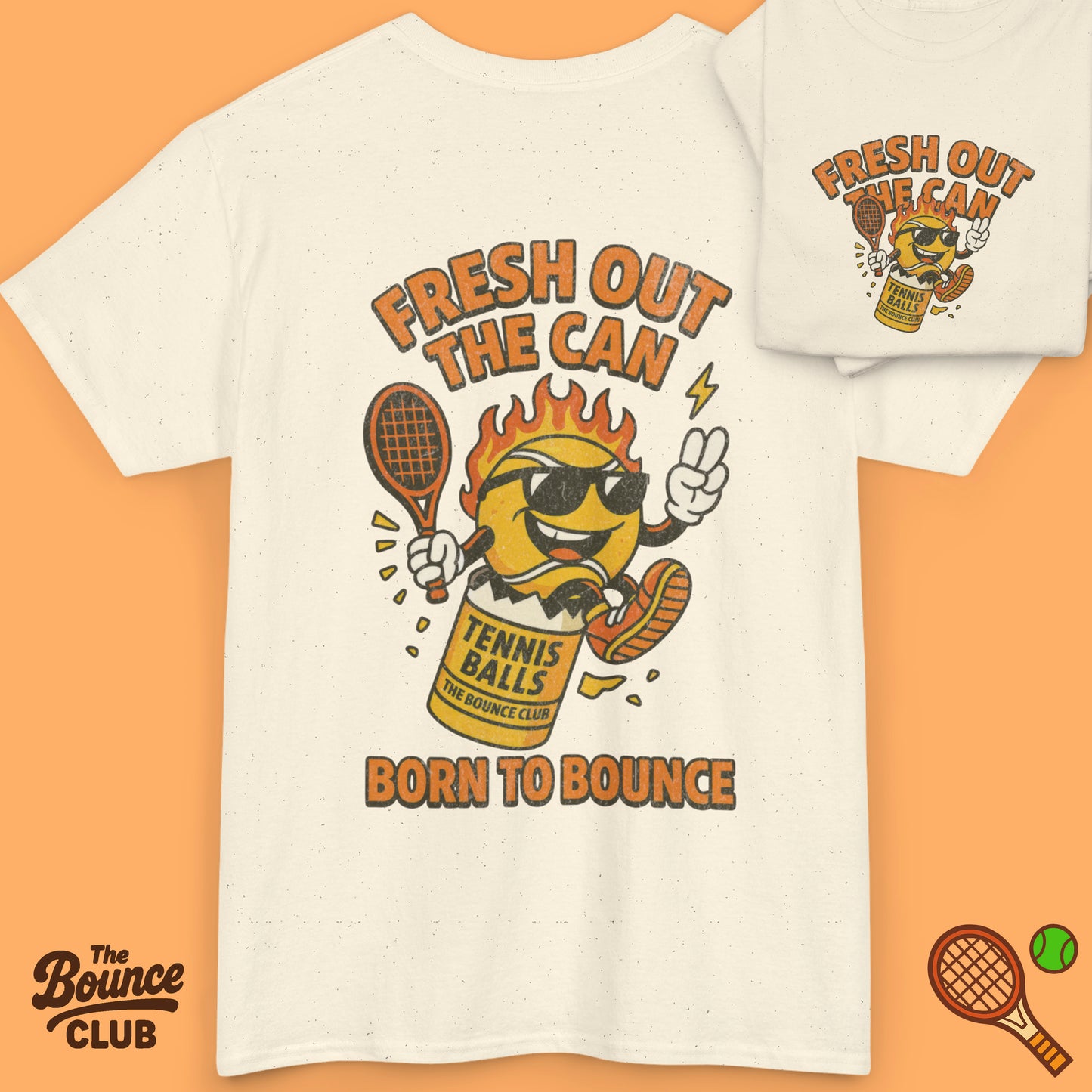 Fresh Out The Can Tennis Shirt