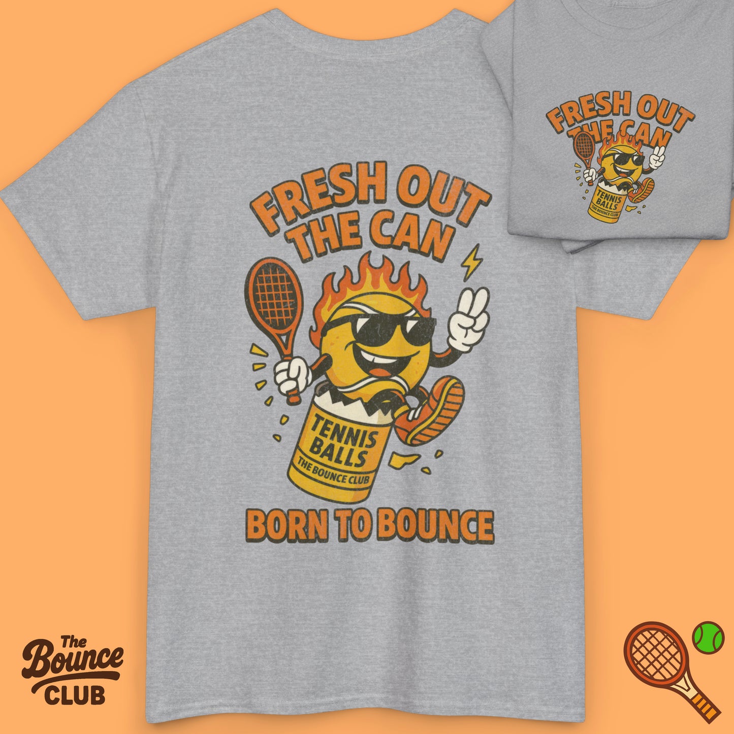 Fresh Out The Can Tennis Shirt