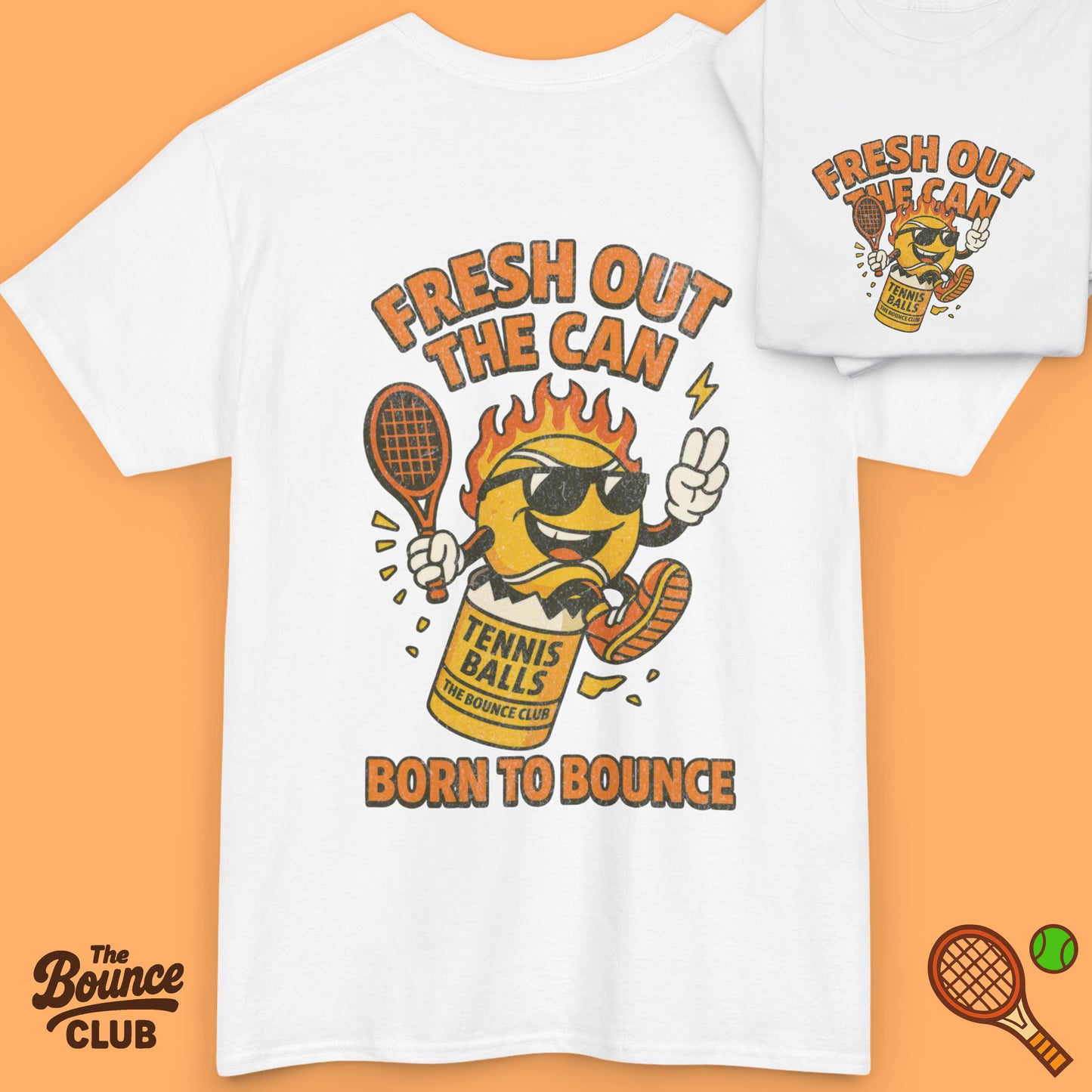 Fresh Out The Can Tennis Shirt