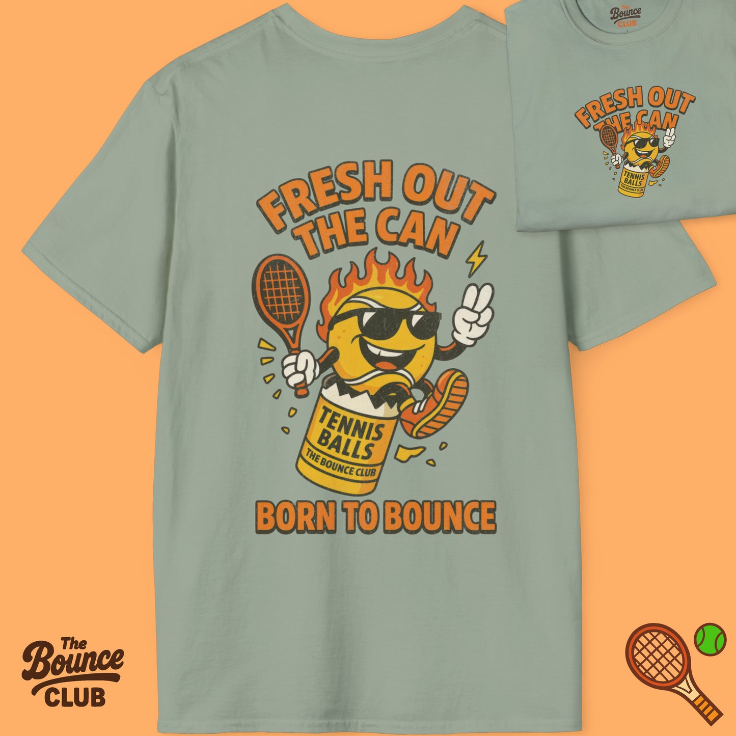 Fresh Out The Can Tennis T-Shirt