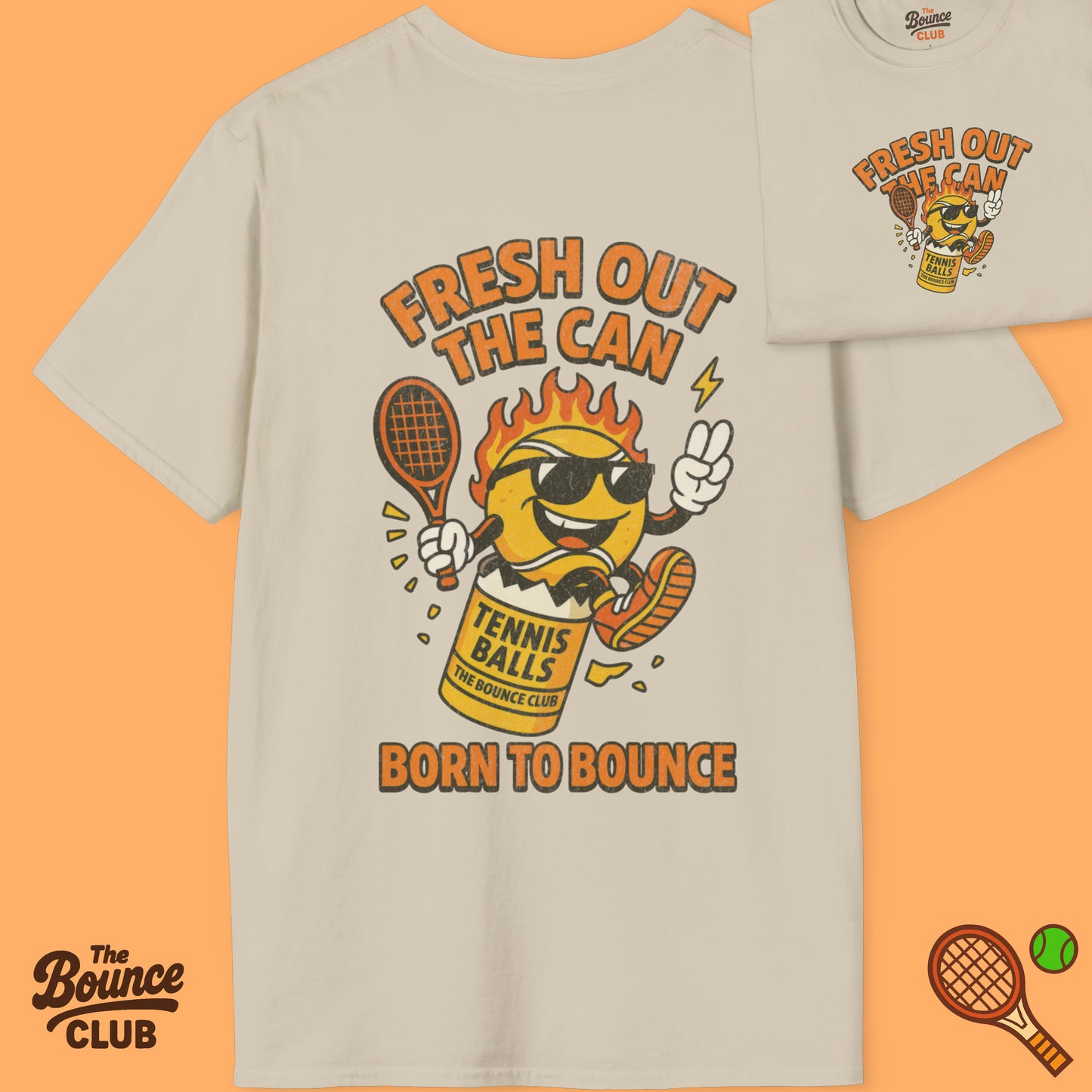 Fresh Out The Can Tennis T-Shirt