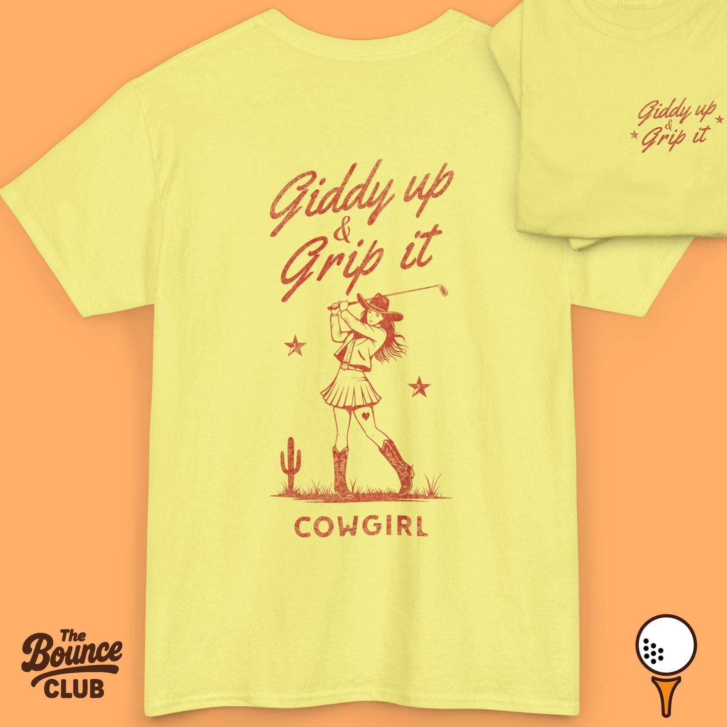 Giddy Up & Grip It Golf Shirt
