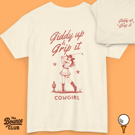 Giddy Up & Grip It Golf Shirt