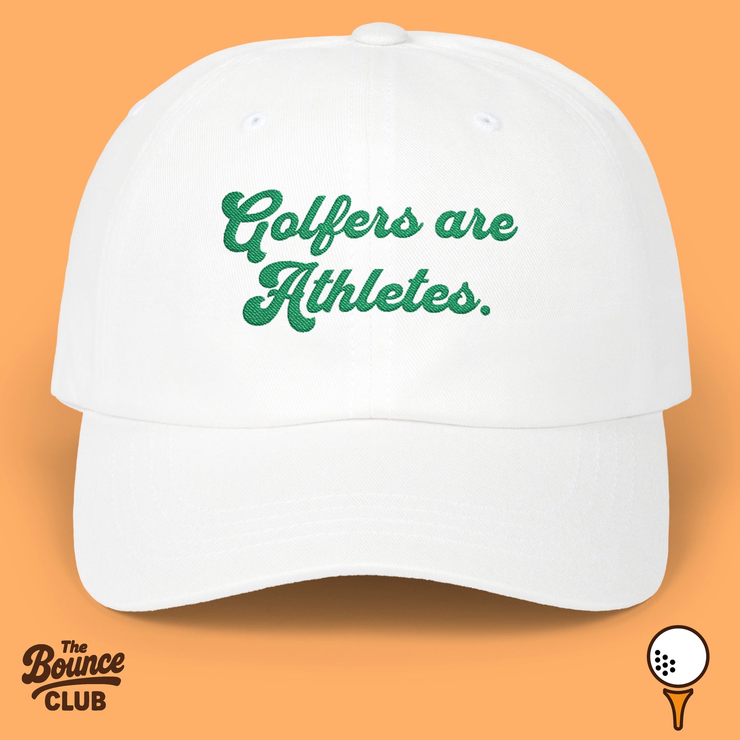 Golfers Are Athletes Golf Hat