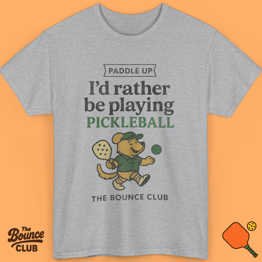 I'd Rather Be Playing Pickleball Shirt