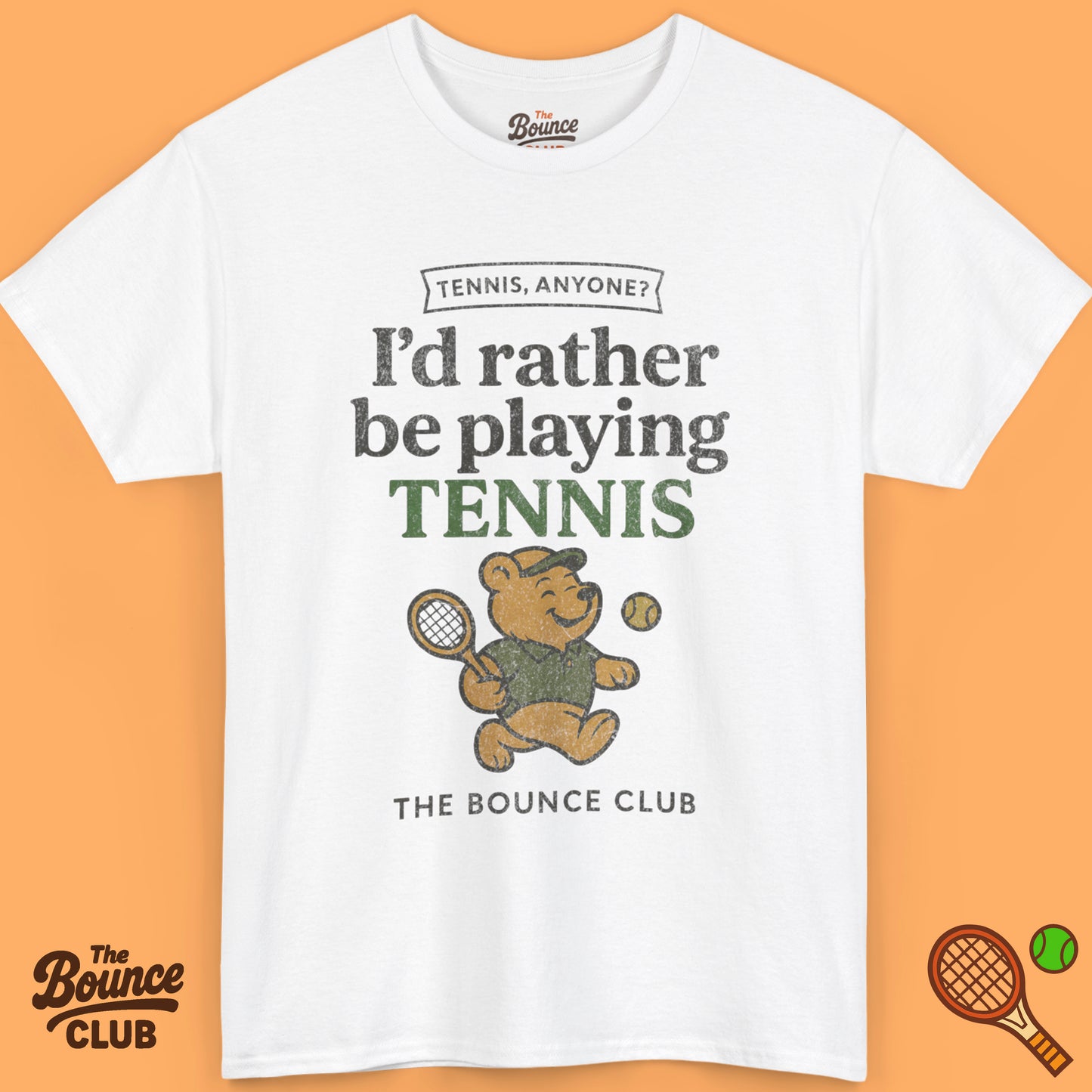 I'd Rather Be Playing Tennis Shirt