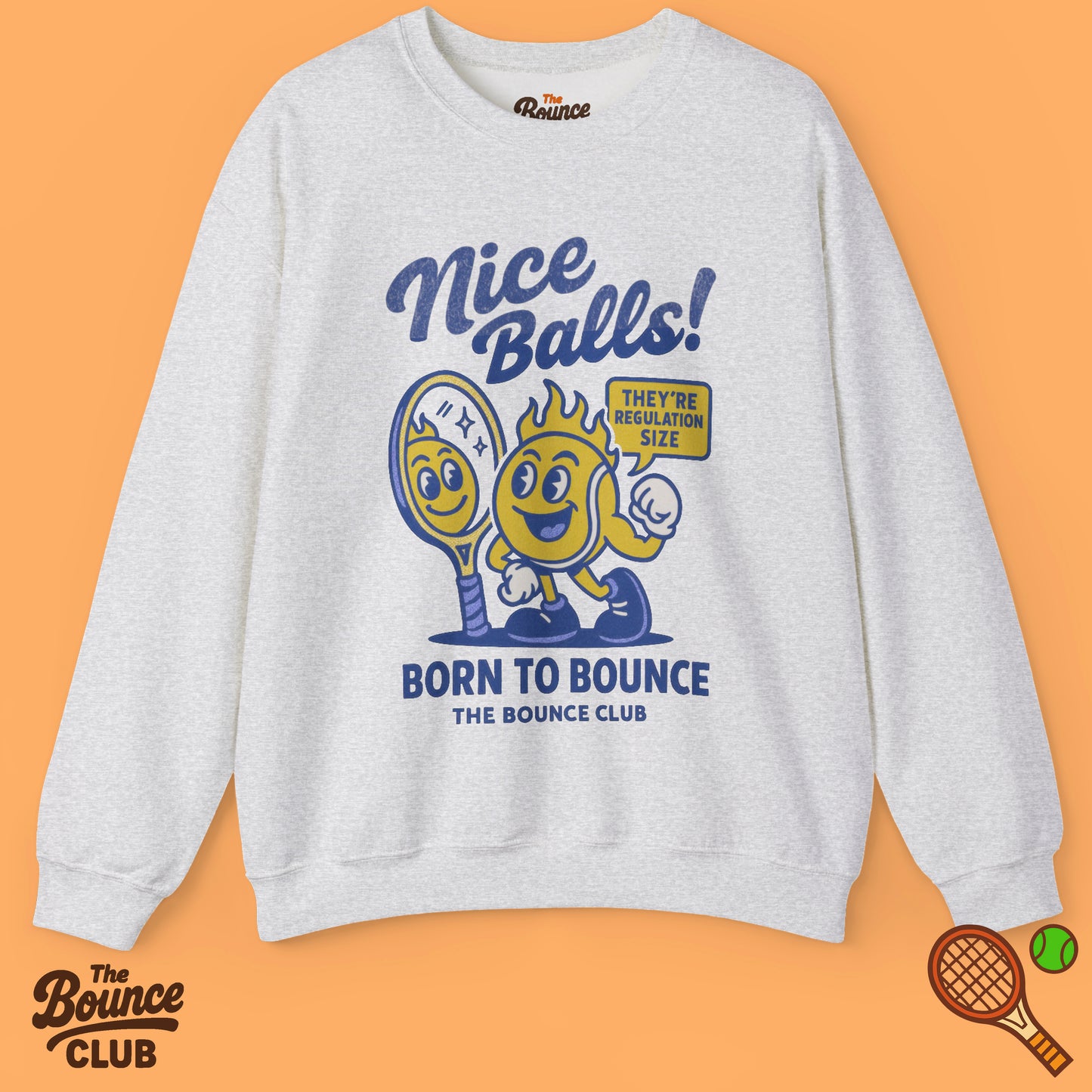 Nice Balls! Tennis Sweatshirt