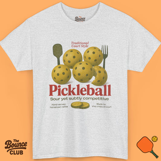Retro Pickleball Food Shirt