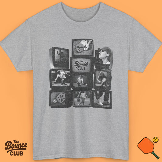 Retro TV Sets Pickleball Shirt