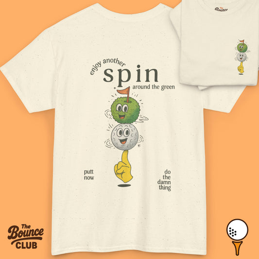 Spin Around The Green Golf Shirt