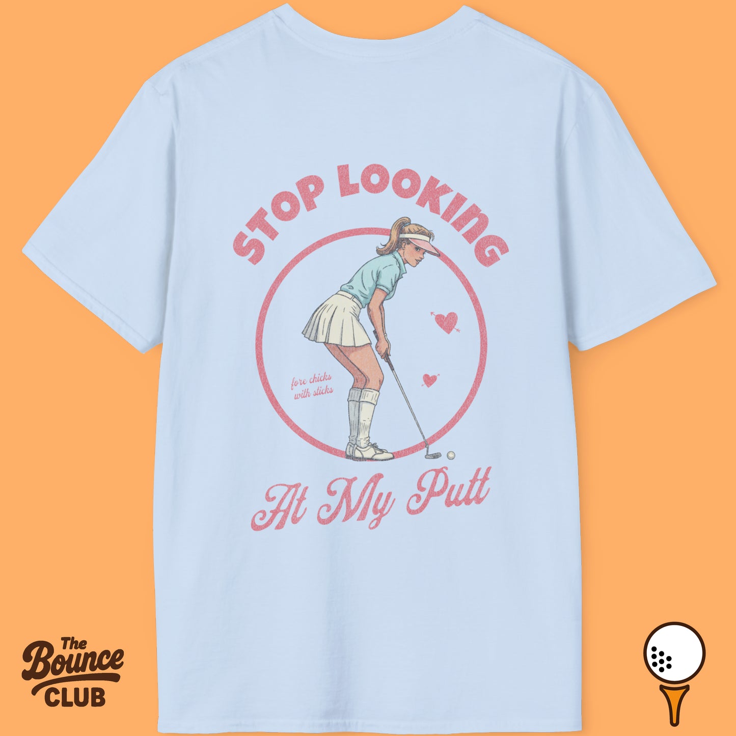 Stop Looking At My Putt Cute Golf T-Shirt