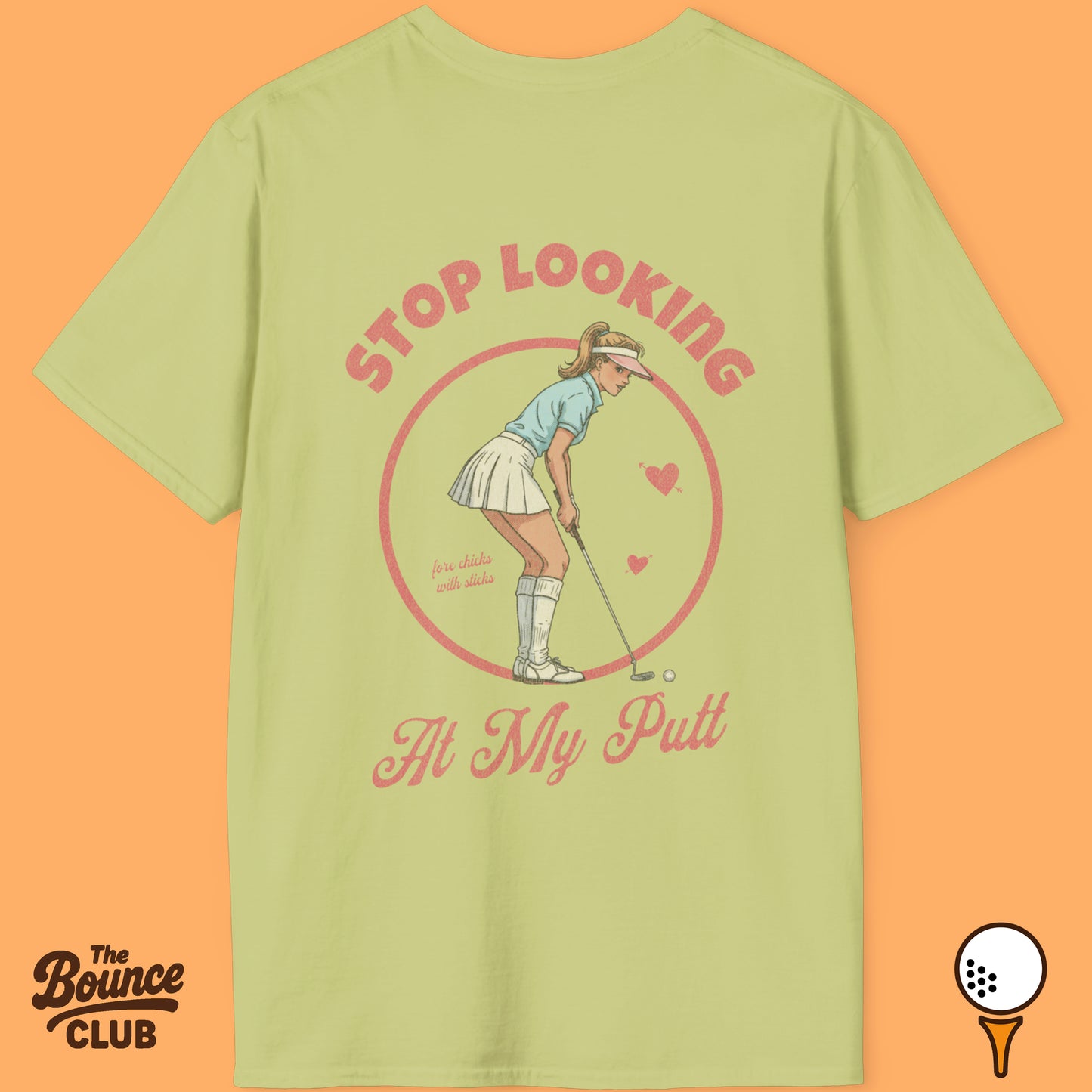 Stop Looking At My Putt Cute Golf T-Shirt