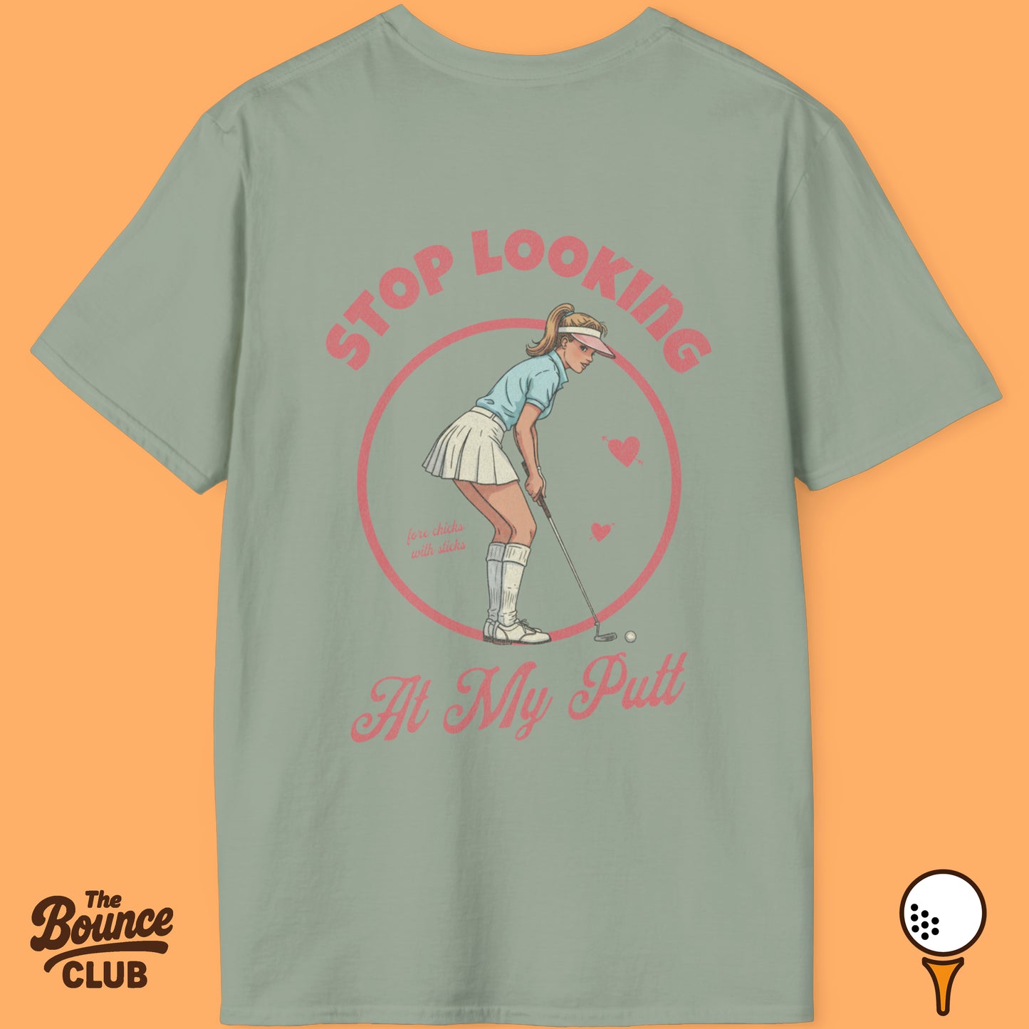 Stop Looking At My Putt Cute Golf T-Shirt