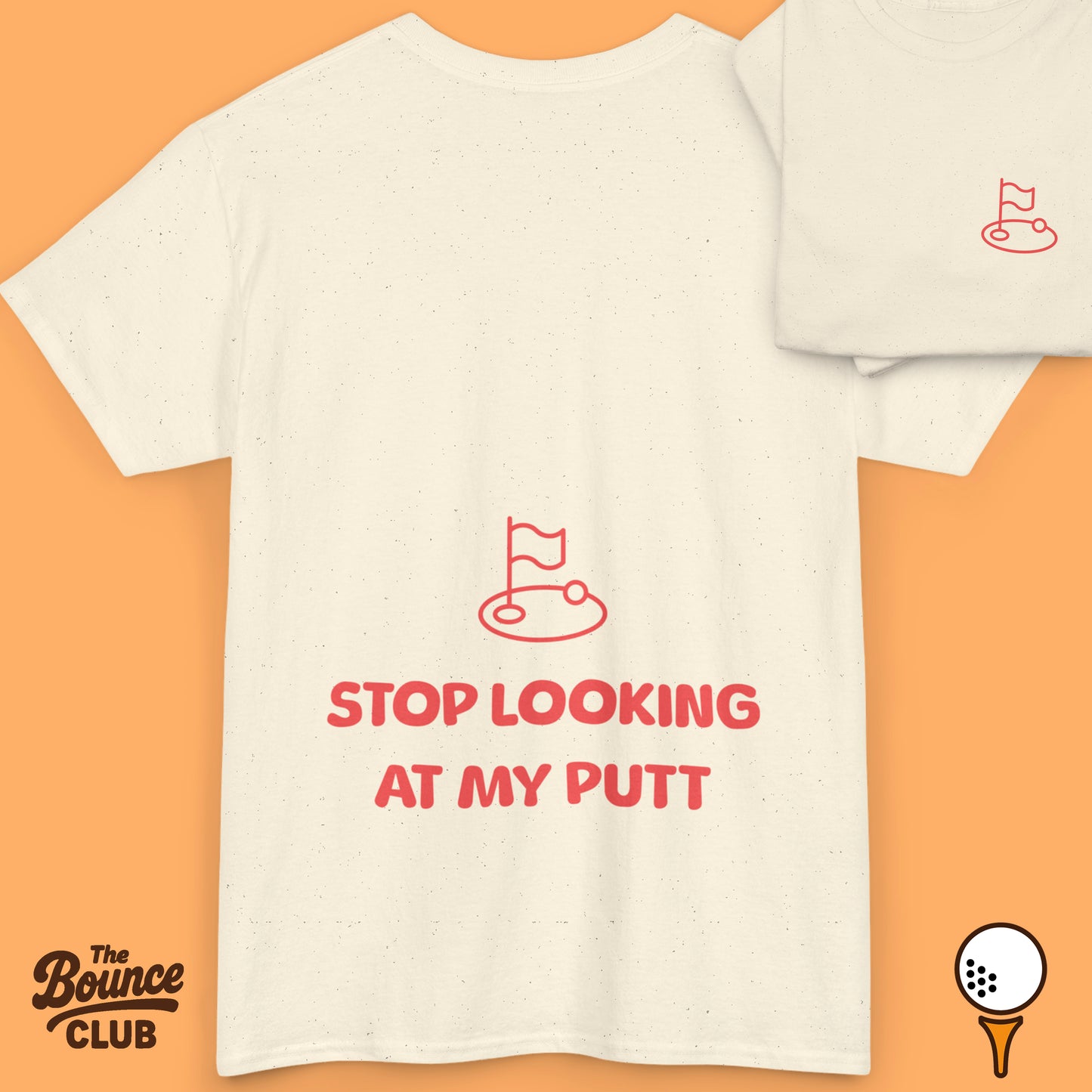 Stop Looking At My Putt Original Golf Shirt