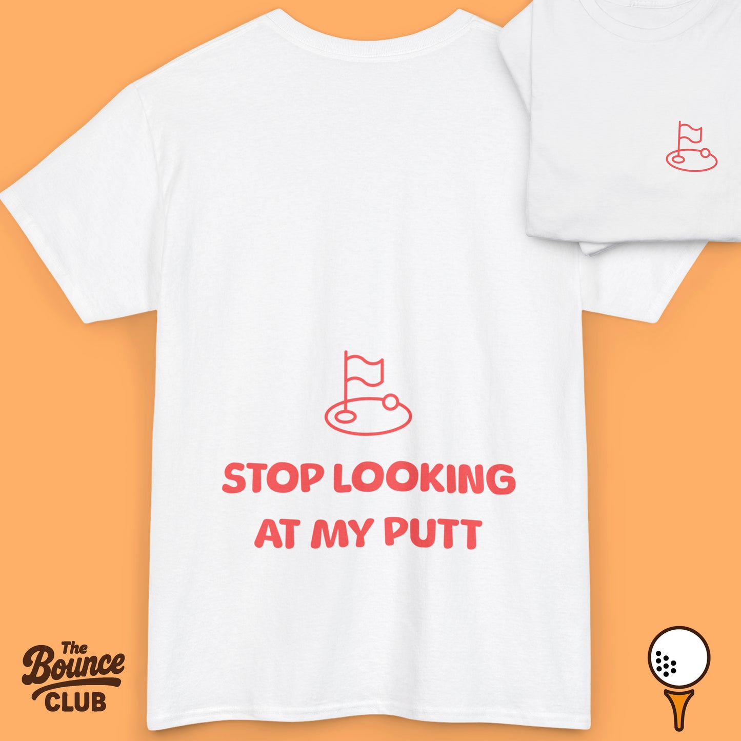Stop Looking At My Putt Original Golf Shirt