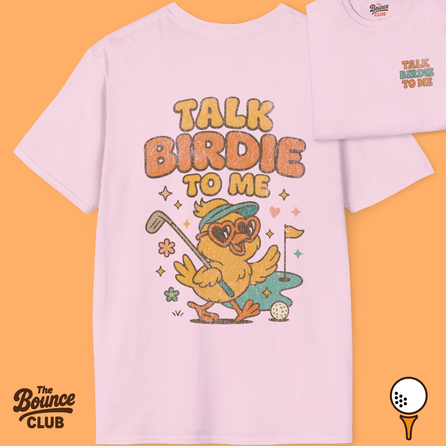 Talk Birdie To Me Golf T-Shirt