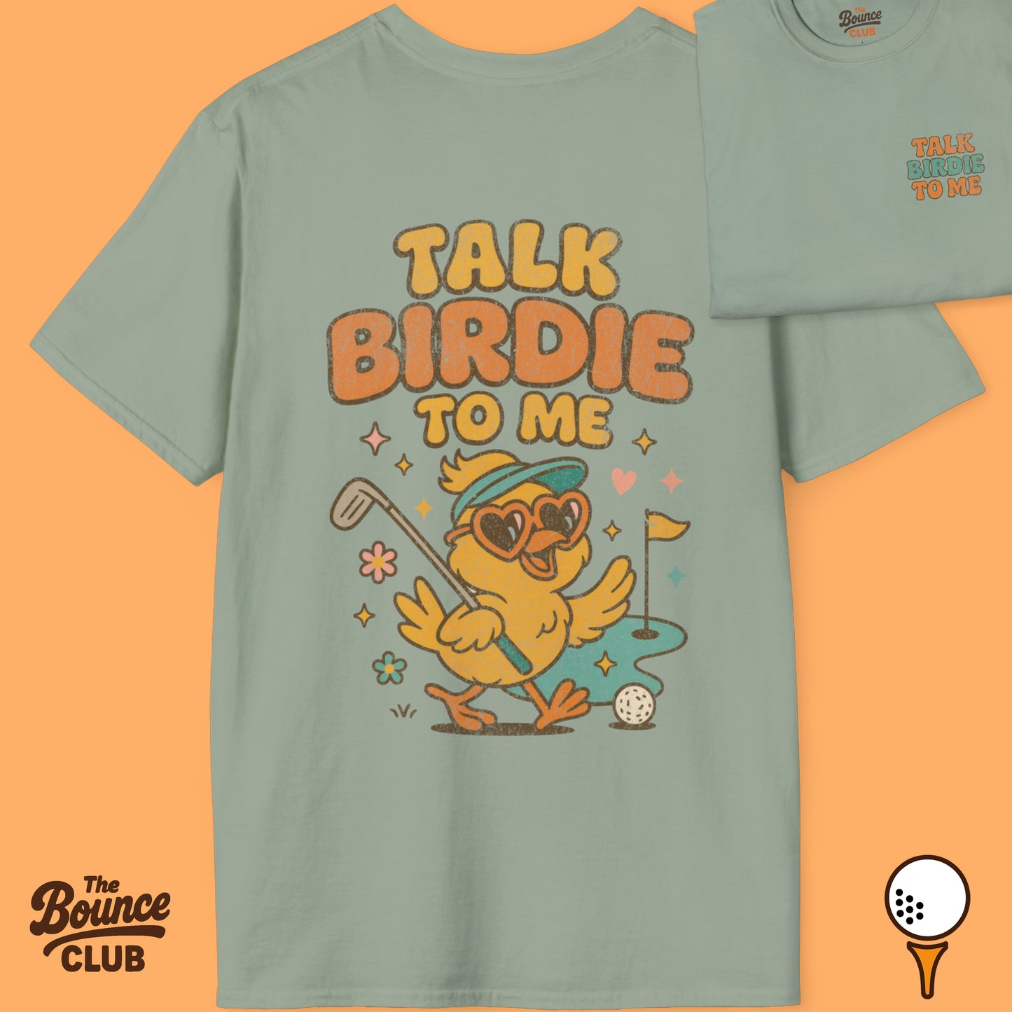 Talk Birdie To Me Golf T-Shirt
