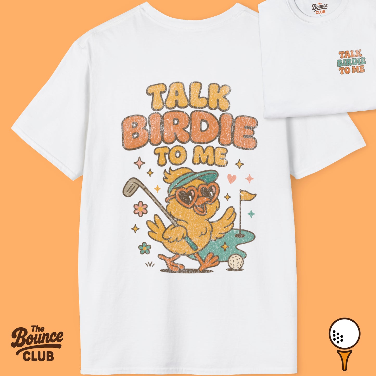 Talk Birdie To Me Golf T-Shirt