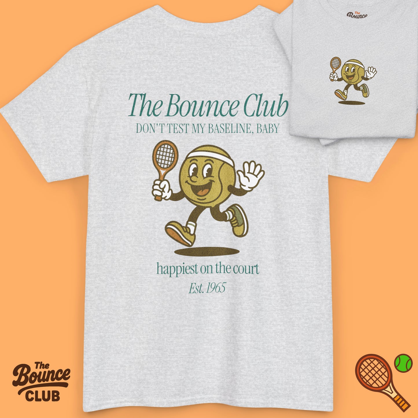 The Bounce Club Tennis Mascot Shirt