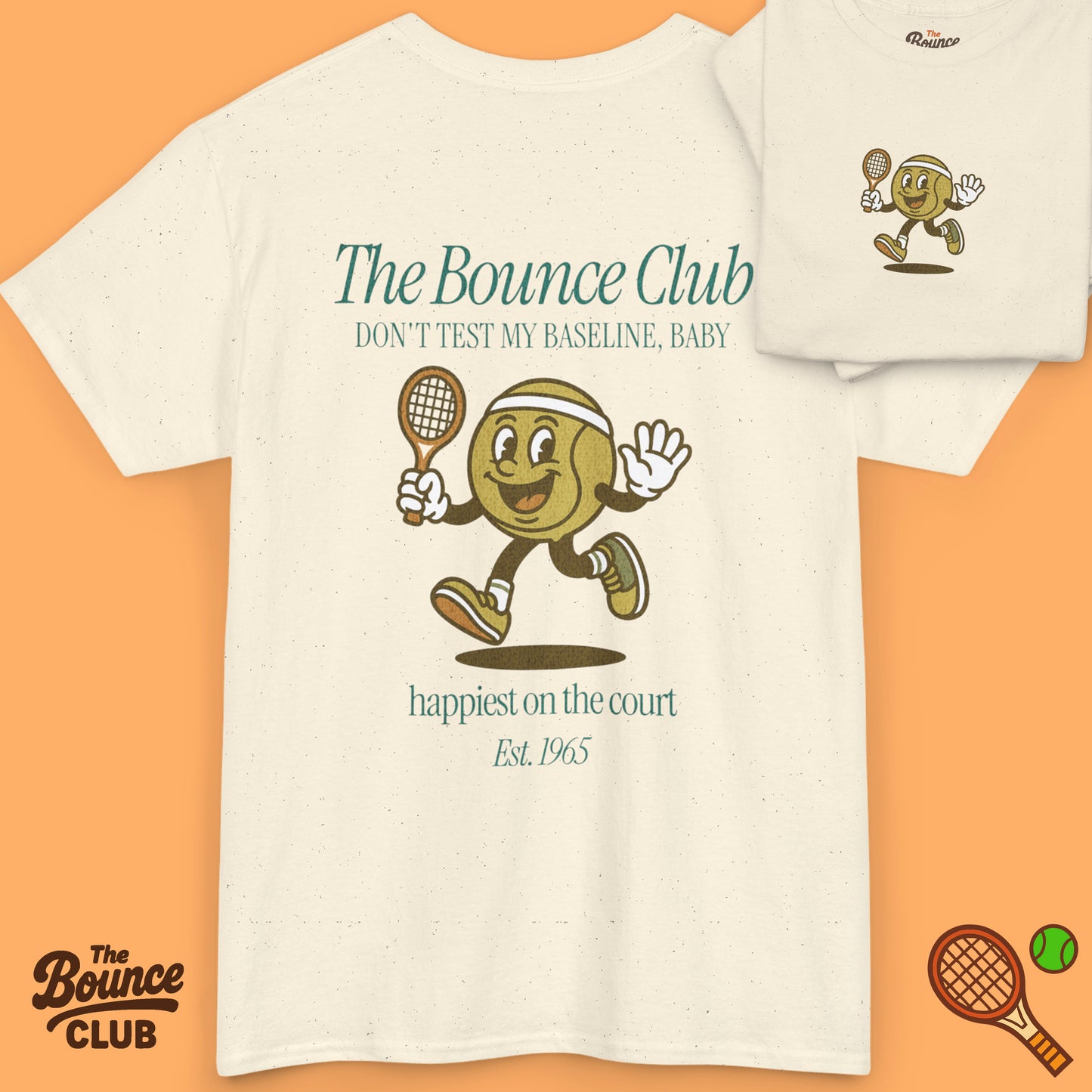 The Bounce Club Tennis Mascot Shirt