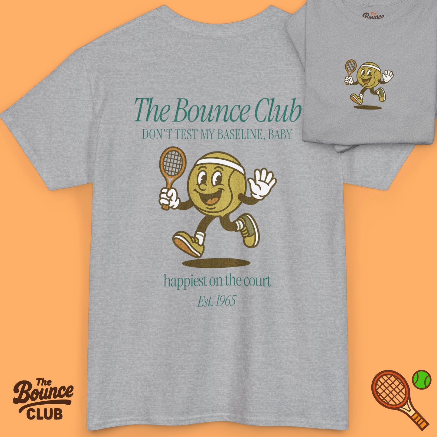 The Bounce Club Tennis Mascot Shirt