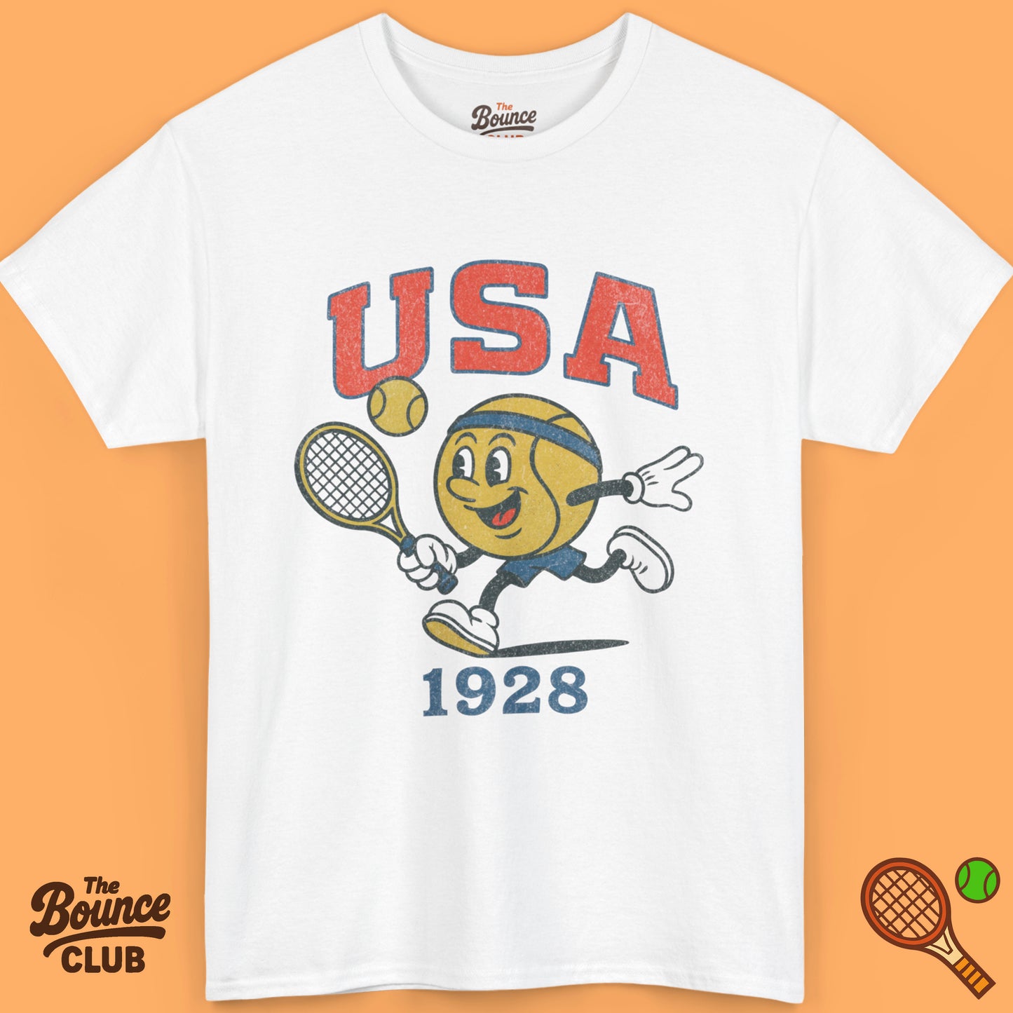 USA Retro Tennis Shirt