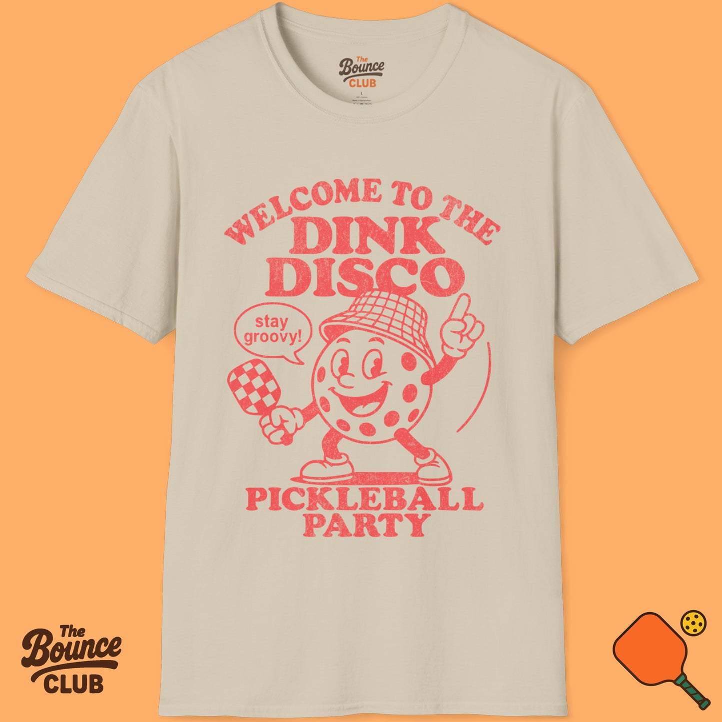 Welcome To The Dink Disco Pickleball T-Shirt