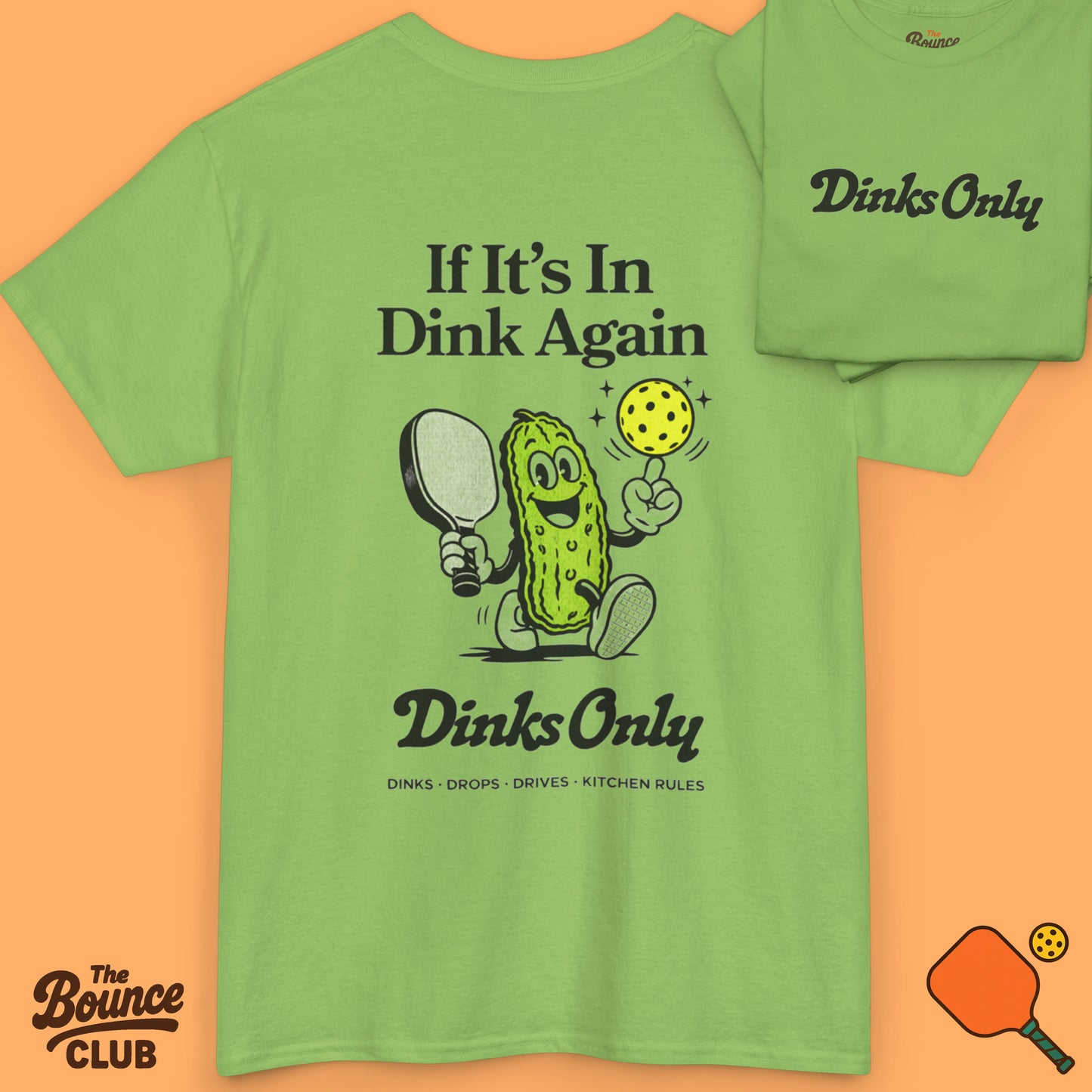 Dinks Only Pickleball Shirt