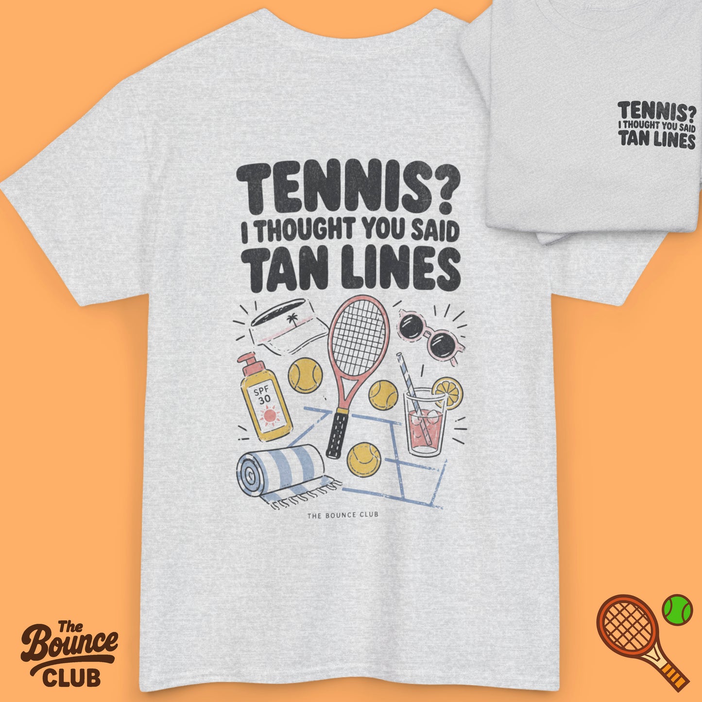 Tan Lines Tennis Shirt