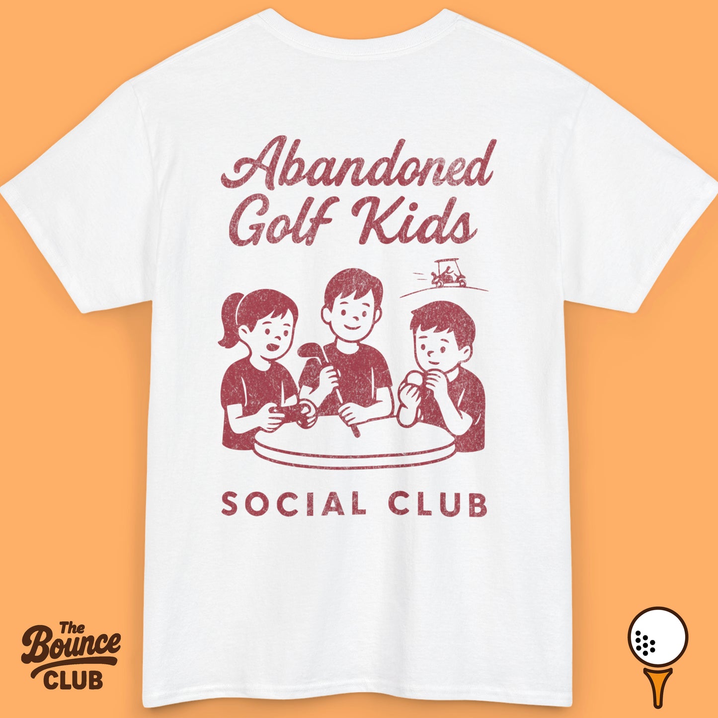 Abandoned Golf Kids Shirt