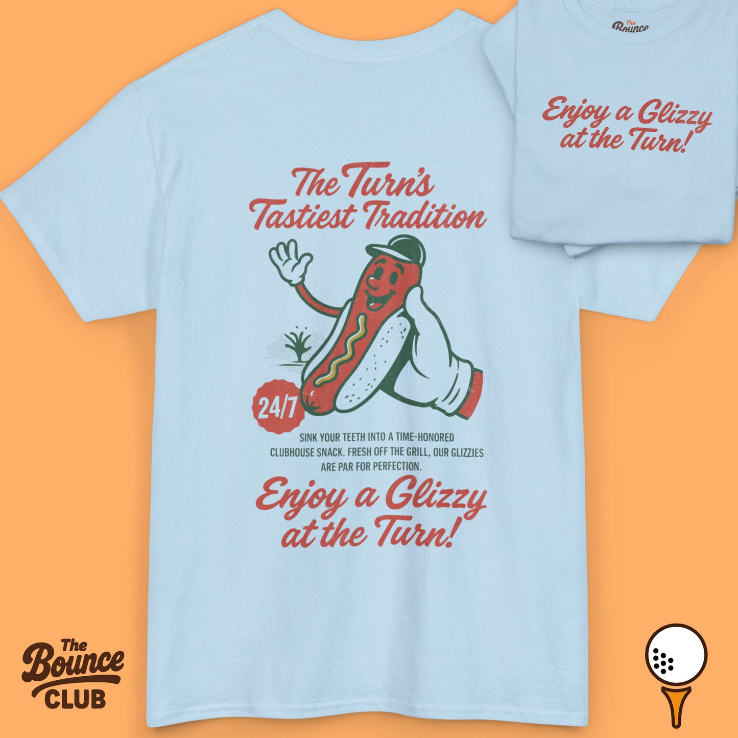 Enjoy A Glizzy At The Turn Golf Shirt