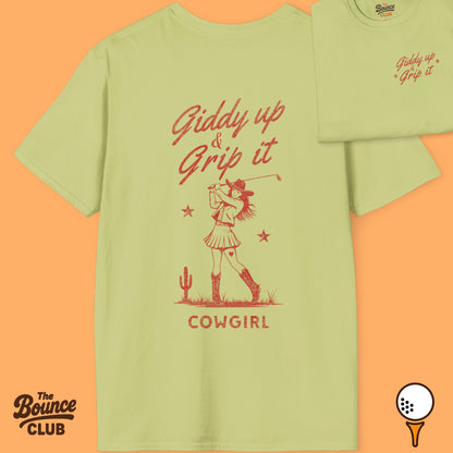 Giddy Up & Grip It Golf T-Shirt