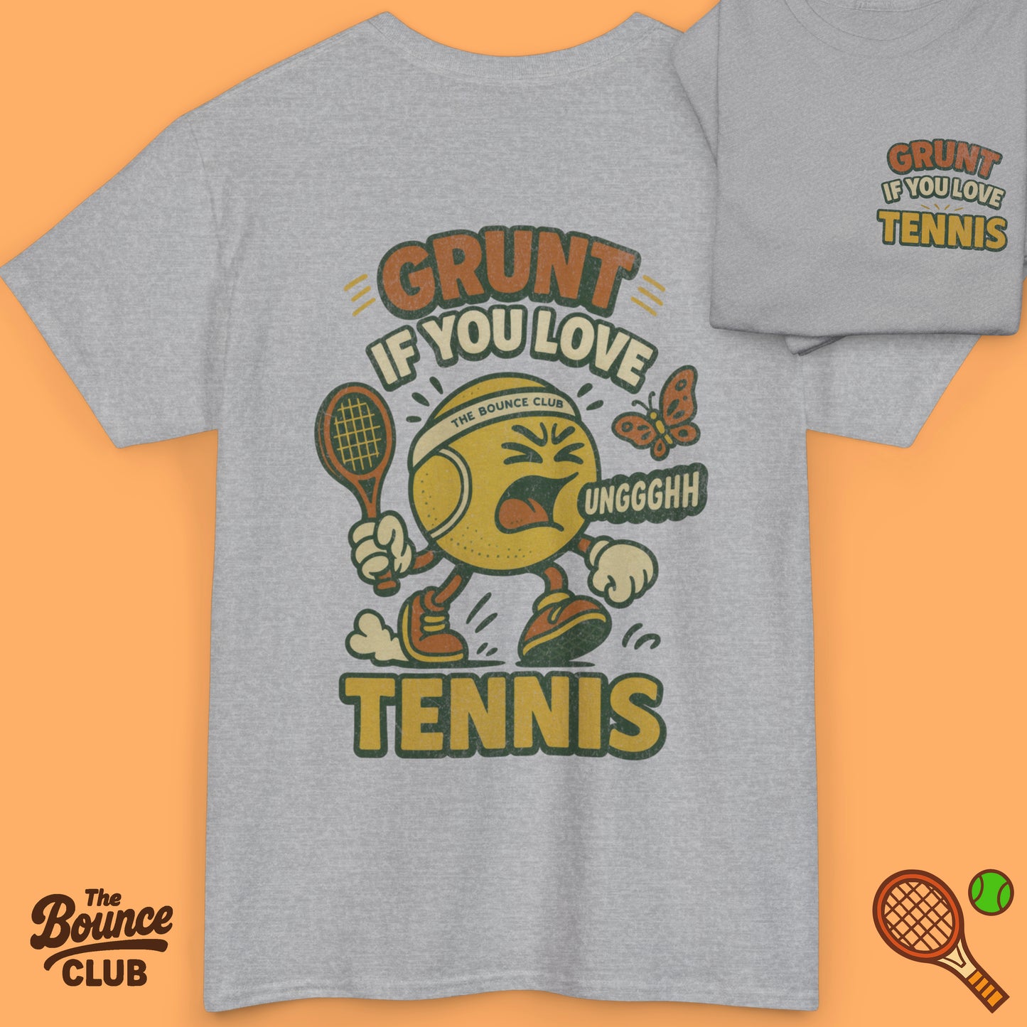Grunt If You Love Tennis Shirt