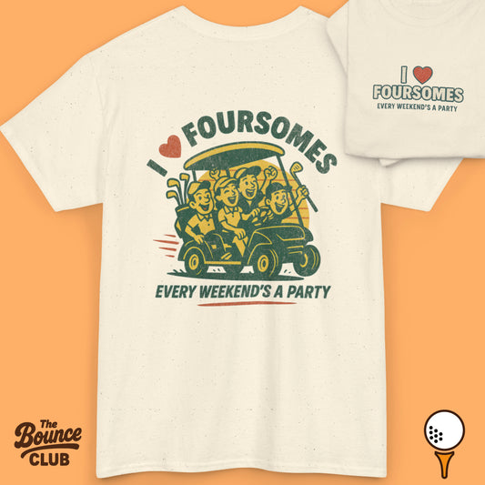 I Love Foursomes Golf Shirt