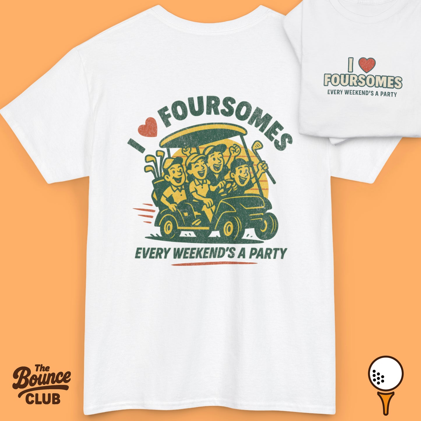 I Love Foursomes Golf Shirt