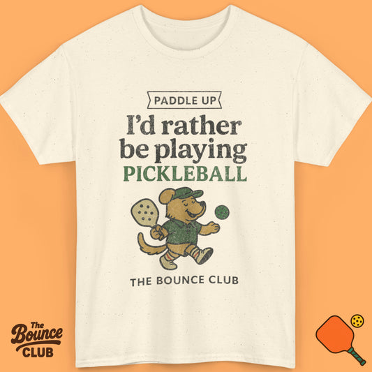 I'd Rather Be Playing Pickleball Shirt