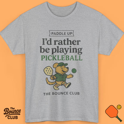 I'd Rather Be Playing Pickleball Shirt