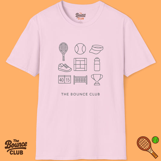 Minimalistic Tennis T-Shirt
