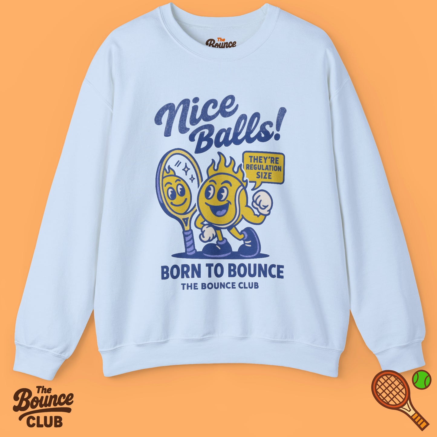 Nice Balls! Tennis Sweatshirt