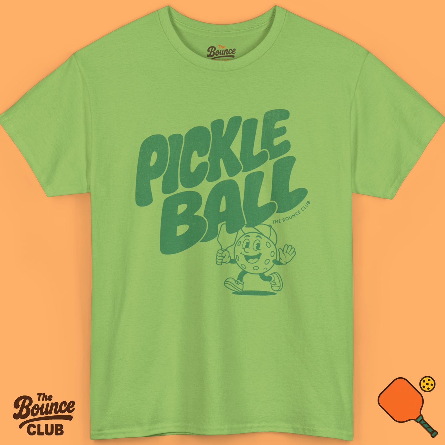 Pickleball Retro Bubble Shirt