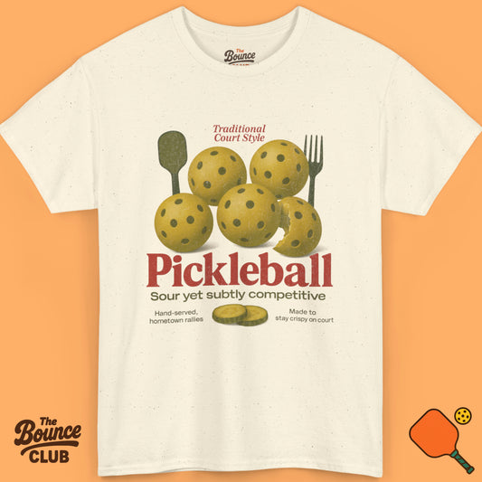 Retro Pickleball Food Shirt